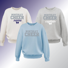 Northley Cheer Custom Drop Shoulder Crew Neck